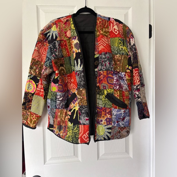 Colorful Patchwork Jacket - Picture 1 of 4